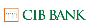 CIB Bank logo fekvő